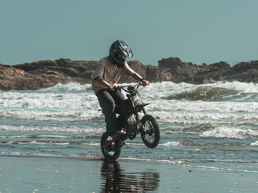 Off-Road Electric Bike Wet Terrain Test | Real Riding Experience